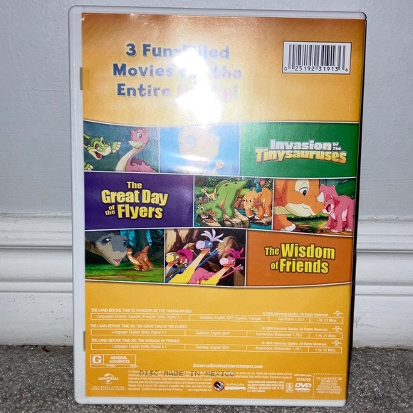 The Land Before Time: 3 Movie Family Fun Pack - Picture 2 of 6